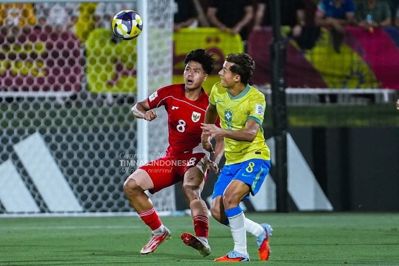 Timnas Indonesia U-17 Dibantai Brasil 0-4, Tapi Masih Punya Peluang Lolos ke Babak 32 Besar Piala Dunia U-17 2025