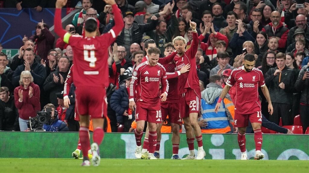 Rapor Pemain Liverpool vs Galatasaray: Dominik Szoboszlai Jadi Motor di Malam Gemilang Anfield