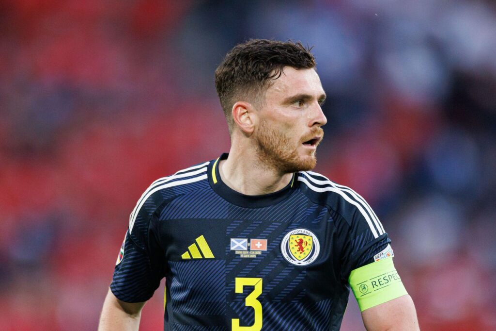 Andy Robertson kejar rekor caps Kenny Dalglish di timnas Skotlandia