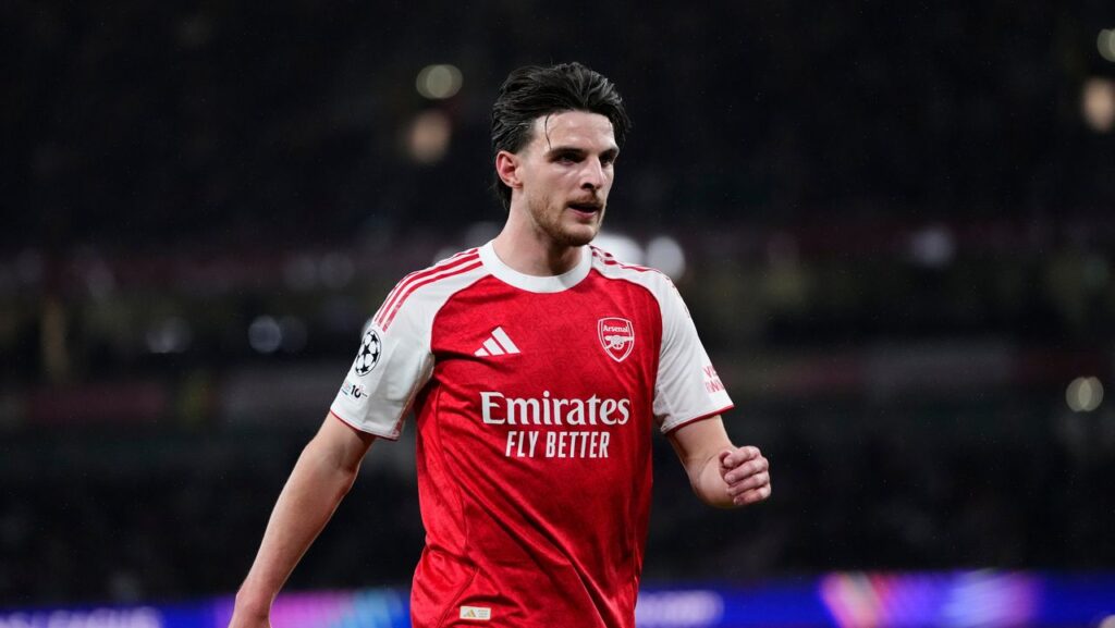 Declan Rice siap hadapi West Ham untuk Arsenal